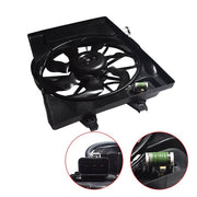 DURAFORCE HY3115156 AC Radiator Cooling Fan Assembly For Elantra GT 2018 2.0L 25380F2000