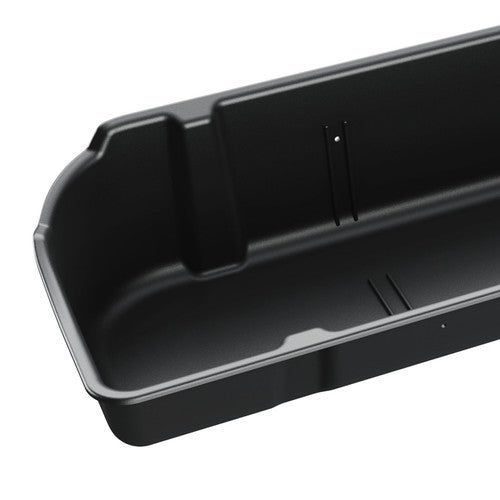 Underseat Storage Box Black For 09-14 Ford F150 Super Crew Cab Without Subwoofer