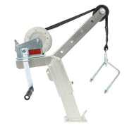 DURAFORCE For Boat Trailer parts Galvanized Winch Stand W/1400lbs Winch Roller and Strap