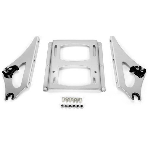 DURAFORCE Tour Trunk Mount Rack + Docking Hardware Kit For 09-13 Harley Touring Road King