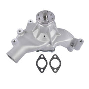 DURAFORCE High-volume Aluminum Long Water Pump Satin Finish for Chevy BBC 396 402 454 502