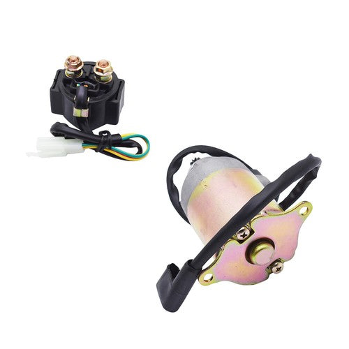 DURAFORCE 0454945 0454488 For 09-17 Polaris RZR 170 Starter Starting Motor Solenoid Relay