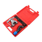 DURAFORCE Eccentric Flaring Tools Set & 45° Tube Cutter Kit for 7 Dies Sizes 3/16"-3/4"