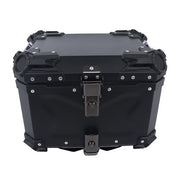 DURAFORCE 45L Motorcycle Top Box with Safety Lock Waterproof Trunk Luggage Storage Case