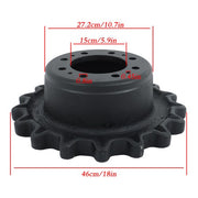 DURAFORCE For Bobcat T630 T740 T750 T770 T870 7196807 Drive Sprocket - 8 Hole Dual Speed