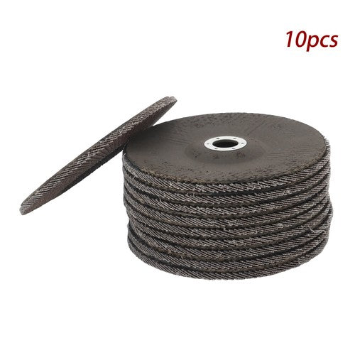 DURAFORCE 10 Pack Flap Disc 40 Grit 7" x 7/8" Type #29 Angle Grinder Grinding Wheel