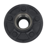 DURAFORCE Idler Hub Round Spindle Kit Trailer Hub Kit With Bearing Kit For 5 Lug × 4.5"