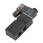 DURAFORCE NEW DC 12V 3/8" Brass Electric Solenoid Valve for Water Air waterproof N/C IP65