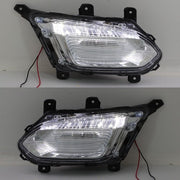 DURAFORCE For Chevy Equinox L LT LS 16-17 LH+RH Front Daytime Running Fog Lights Assembly
