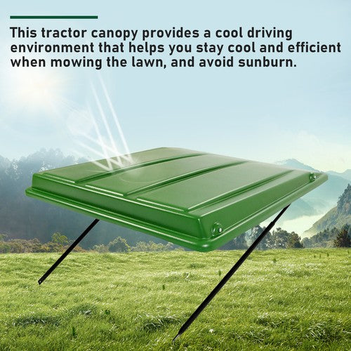 DURAFORCE Top Cab Canopy For John Deere Compact Utility Tractors with ROPS up to 34" Wide