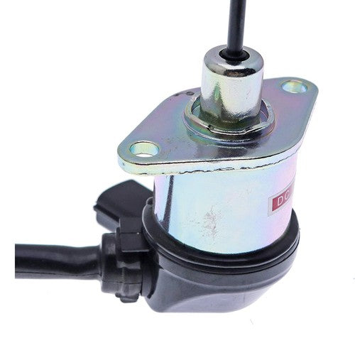 DURAFORCE Fuel Stop Solenoid for JCB Backhoe Loader 3CX 3CXSM 4CX444 4CXSM444