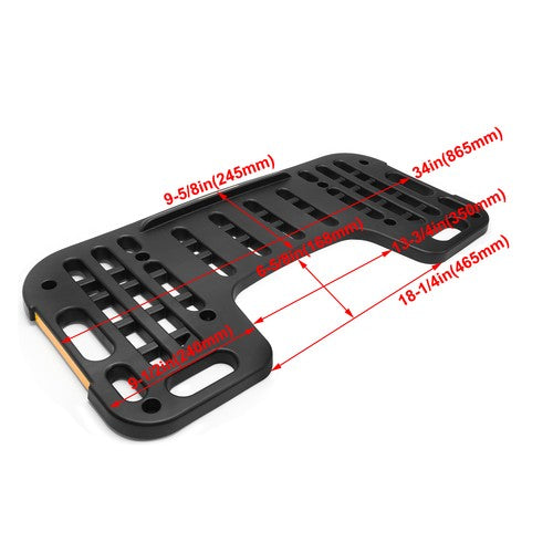 DURAFORCE Front Rack Black For Polaris Magnum 325 330 500 700 Sportsman 335 1995-2004
