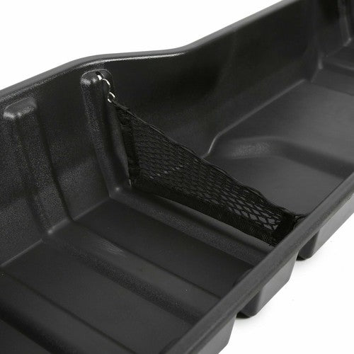 Black Underseat Storage Box for 07 18 Chevy Silverado 07 19 GMC Sierra Crew Cab