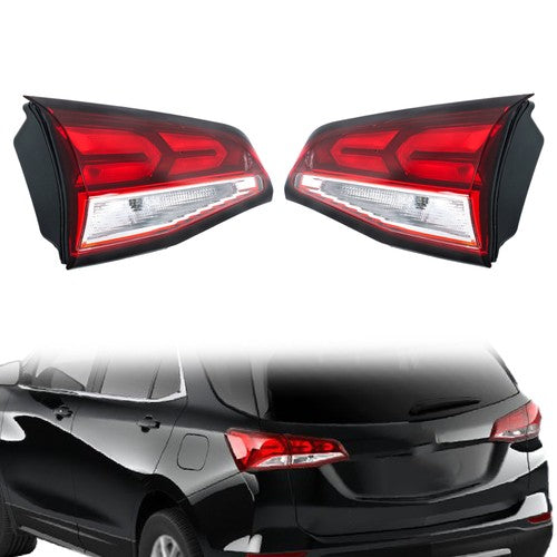DURAFORCE Tail Light Assembly Right+Left Side Halogen For Chevrolet Equinox 2022 2023 2024