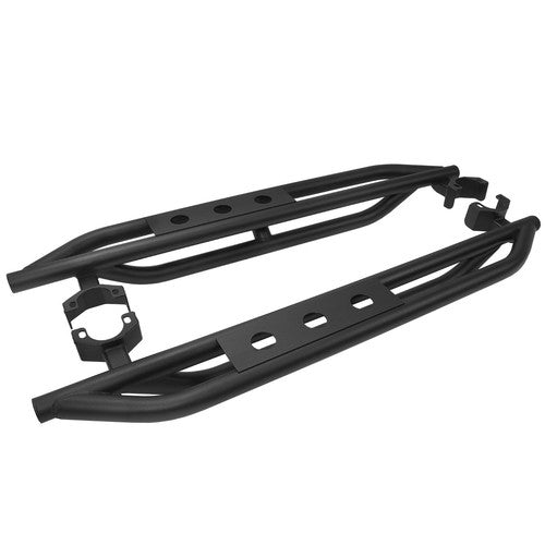 Nerf Bars Side Steps Armor Running Boards for 07-18 Jeep Wrangler JK 2 Door