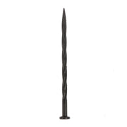 DURAFORCE 300PCS 8 Inch Plastic Landscape Anchoring Spikes, Garden Spiral Landscape Spikes
