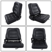 DURAFORCE Universial Fold Seat for Forklift Tractor with Adjustable Angle Back Slide New