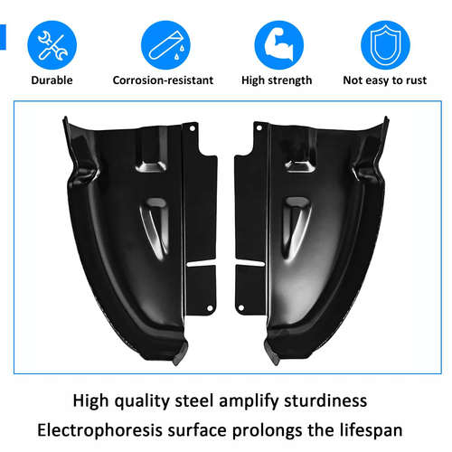 DURAFORCE Pair Cab Corners For 2002-2008 Dodge Ram Quad Cab 1500 2500 3500 Left & Right