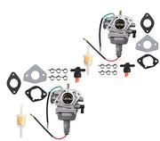 DURAFORCE 2 Pack Carburetor Kit For Kohler 32 853 12-S & 32 853 08-S For Toro 59008 74375