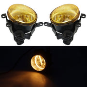 DURAFORCE Side RH+LH For 16-20 Toyota Tacoma Amber Lens Clear Fog Lights Assembly