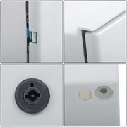 DURAFORCE 20×16×8 inches Fiberglass Enclosure IP65 NEMA Type 3 Electrical Enclosure