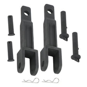 DURAFORCE 2× Towing Hooks with Pull Pin & Frame Pin for Peterbilt 384 387 Kenworth T170