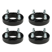 DURAFORCE 4× 1" 4x4 Wheel Spacers 62mm Hub Bore 1/2x20 Studs For EZGO Club Car Golf Cart
