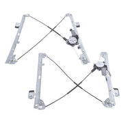 DURAFORCE 2x Front Left & Right Power Window Regulator w/ Motor for Chevy Silverado 1500