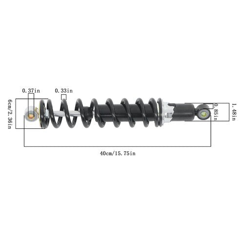 DURAFORCE 1pc Left and Right Shock Absorber for John Deere Gator 4X2 6X4 TE TH TS AM129514