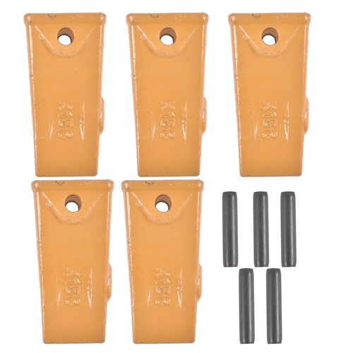 DURAFORCE X156 X156S Dirt Teeth Bucket Teeth/Tooth with P156 Roll Pins 5 PCS Alloy Steel