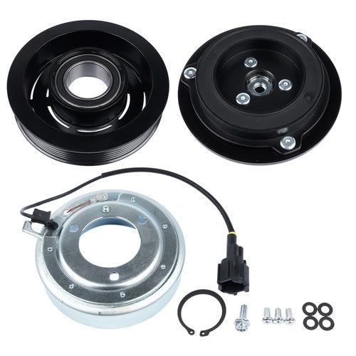 DURAFORCE A/C Compressor Clutch Kit 926008J01A for Nissan Altima 2.5L 2002-2006 6-Groove