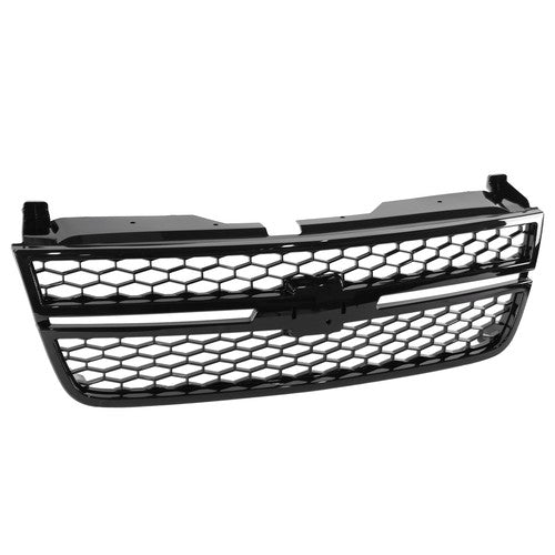 DURAFORCE Front Grille Assembly Gloss Black For 2003-2007 Chevrolet Silverado 1500 2500