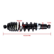 DURAFORCE Rear Gas Shocks Kit for Polaris Ranger 500 /Crew 500 2011-2022 7043934 7044139