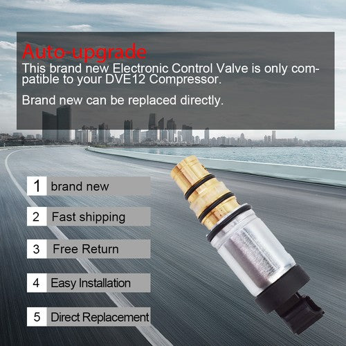 DURAFORCE A/C Compressor Electronic Control Valve For Hyundai Accent 1.6L I4 2015-2016 NEW