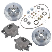 DURAFORCE For Chevrolet C10 GMC 2wd Truck Front Disc Brake Conversion Kit 6 Lug Wheels