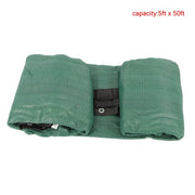 DURAFORCE Garden Privacy Fence Heavy Duty 5FT x 50FT Barrier Net With Zip Ties Dark Green