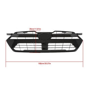 DURAFORCE Front Bumper Upper Grill Glossy Black Plastic Suitable For Subaru Crosstrek 2024