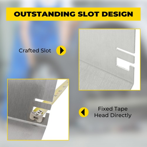 Wheel Alignment Tool Toe Plates 2 Tape Measures with Magnets Camber Caster