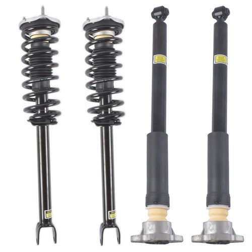 DURAFORCE 4x Front Rear Shock Absorbers Struts w/o ADS For Mercedes W213 E300 E350 17-23