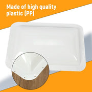 DURAFORCE For RV Camper Food Truck Skylight Outer Skylight Cover Top Roof 18" x 26"