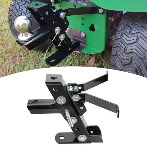 DURAFORCE For John Deere Lawn Mower Tractor Hitch Riding Garden Tractor Trailer Attachment