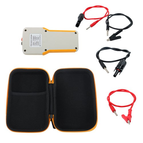 DURAFORCE 1600W Solar Panel Tester MPPT Photovoltaic Panel Multimeter Upgraded LCD Display