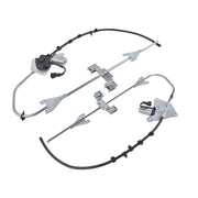 DURAFORCE 2PCS Power Window Regulator w/ 2-Pin Motor for Freightliner M2 Front Left+Right