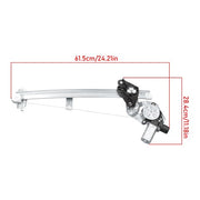 DURAFORCE For Honda Fit 2009-2014 Power Window Regulator Front LH w/ motor 751-621 New