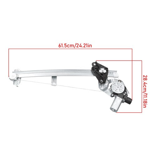 DURAFORCE For Honda Fit 2009-2014 Power Window Regulator Front LH w/ motor 751-621 New