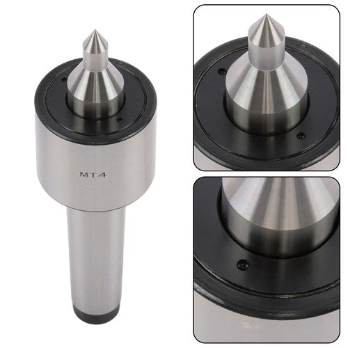 DURAFORCE New #4 4MT 0.000197" CNC Precision Long Spindle Lathe Live Center Morse Taper