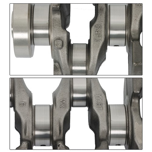 DURAFORCE Crankshaft & Con Rods & Bearing Set Fit For 2014 2015-2021 Hyundai Veloster 1.6L
