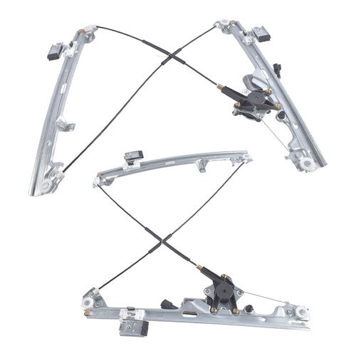 DURAFORCE 2x Front Left & Right Power Window Regulator w/ Motor for Chevy Silverado 1500