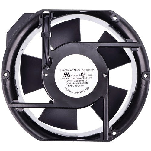 DURAFORCE AC Axial Cooling Fan For Dayton 4WT42A 115V 0.23/0.22A 27W 115V 239 CFM 17CM