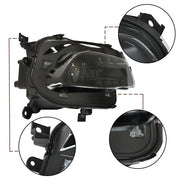 DURAFORCE Headlight Single Projector For Jeep Cherokee 2014-2018 Headlamp Right Clear Lens